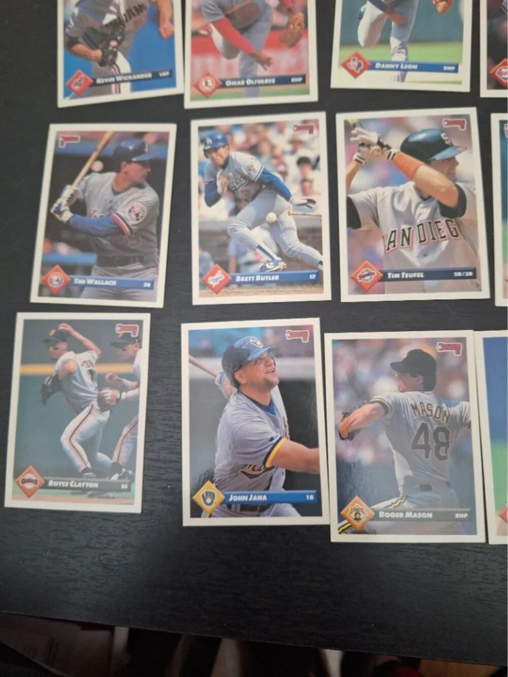26 Assorted Donruss Baseball Cards Mixed Years & Players Vintage Lot